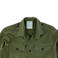 British Army Mens Olive Green Cotton Shirt Long Sleeve - Medium