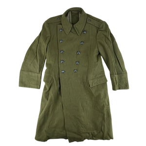 Romanian People's Army Khaki Wool Greatcoat - Large