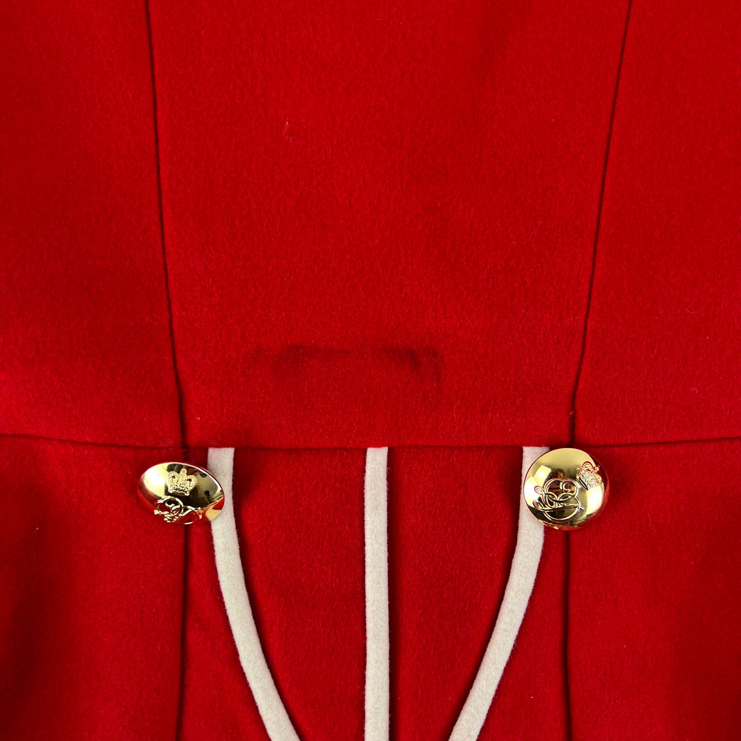 British Army Red Tunic Jacket - Queen's Division Minden Band - Medium