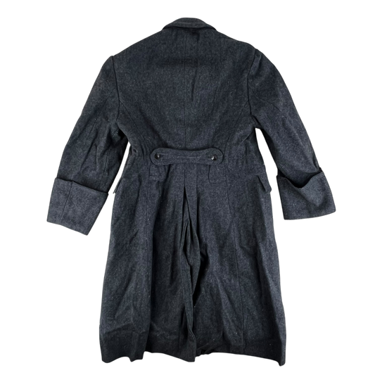 Bulgarian People's Army 70s Grey Wool Greatcoat - Medium