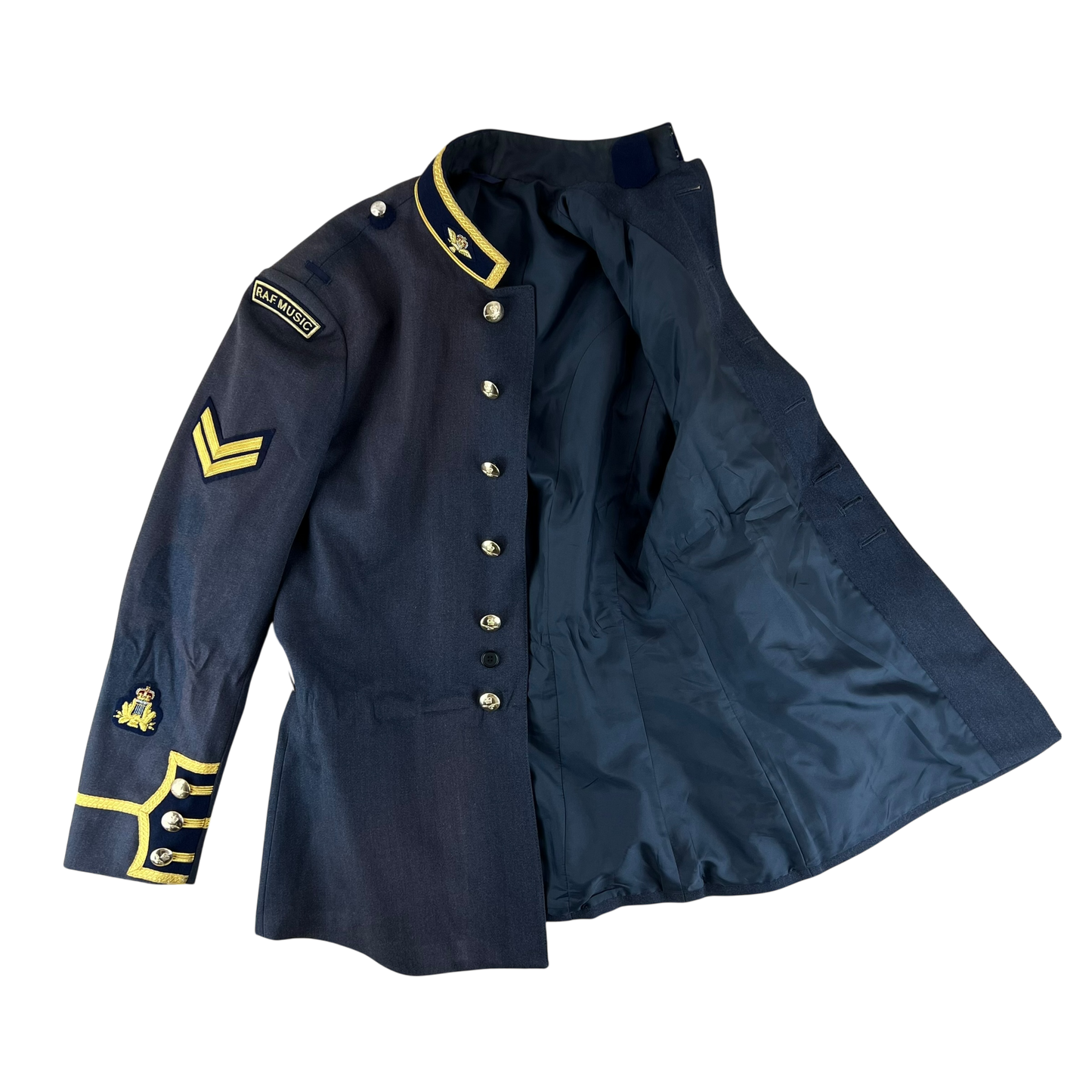 British Royal Air Force No 9 Musician's Dress Jacket - Large