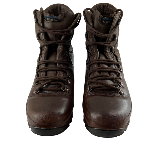 British Army Altberg Defender Brown Combat Boots - Size 8M