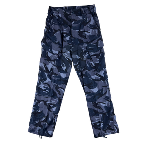 British Army OPFOR Blue DPM Camouflage Combat Trousers - W30 L30.5