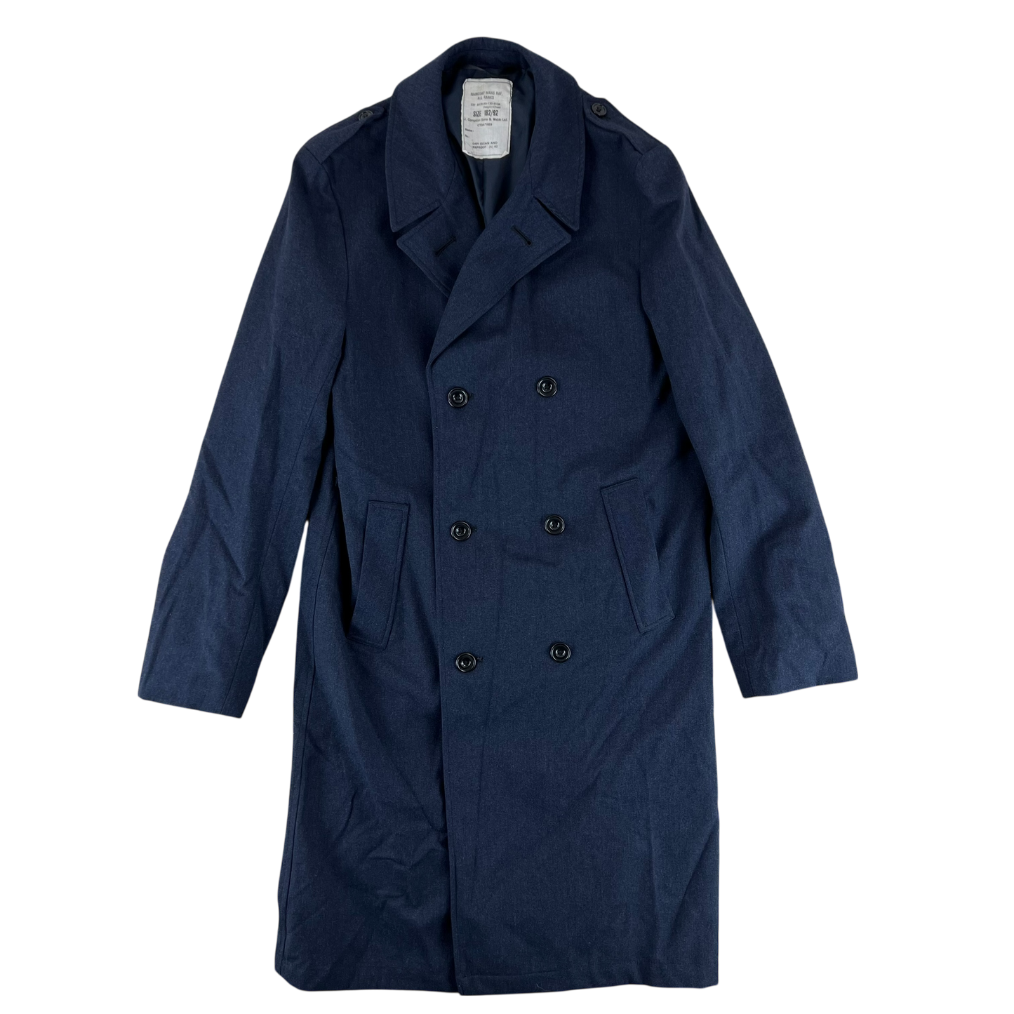 British Royal Air Force Raincoat Trench Coat - Medium 182/92