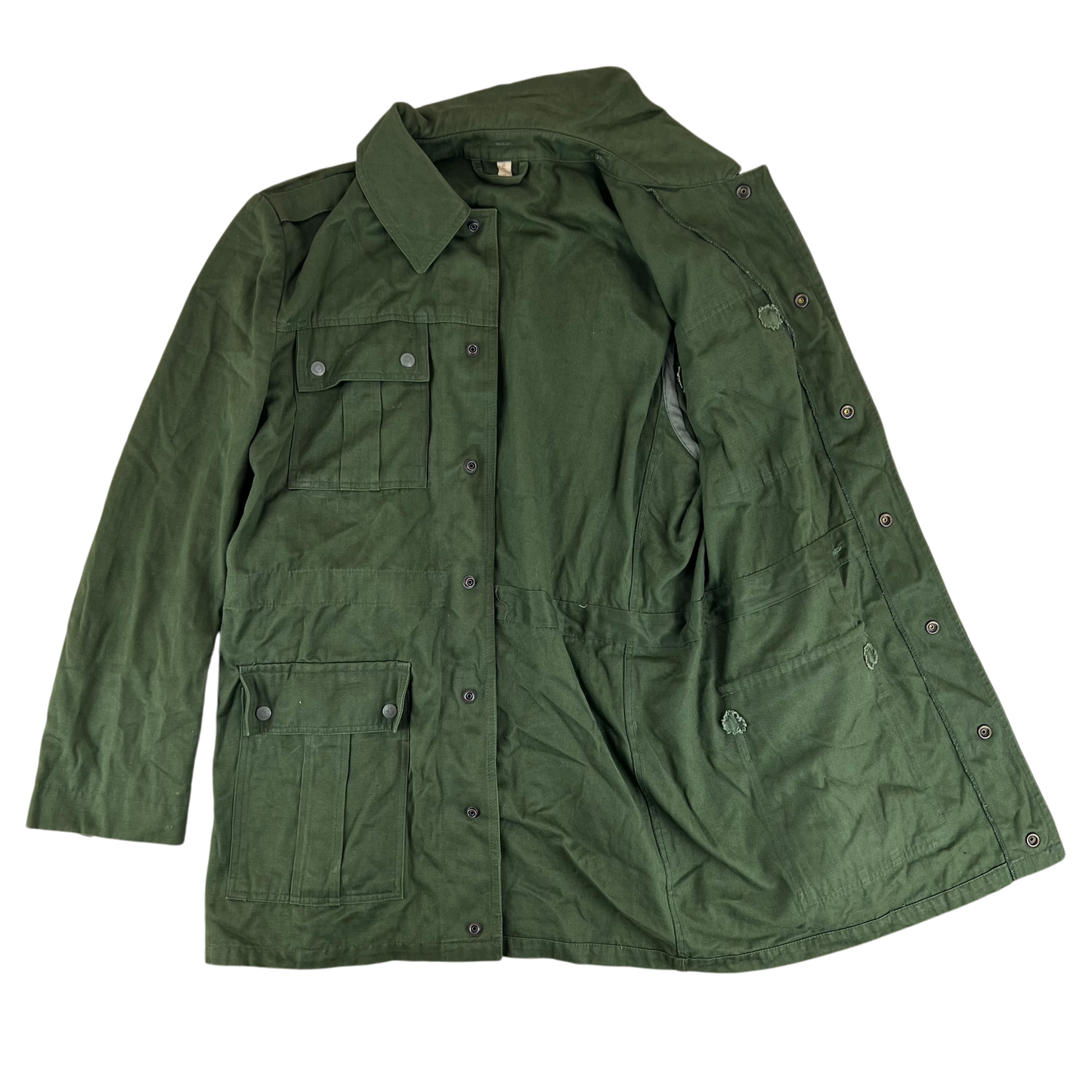 Hungarian Army Olive Green Field Jacket - Large