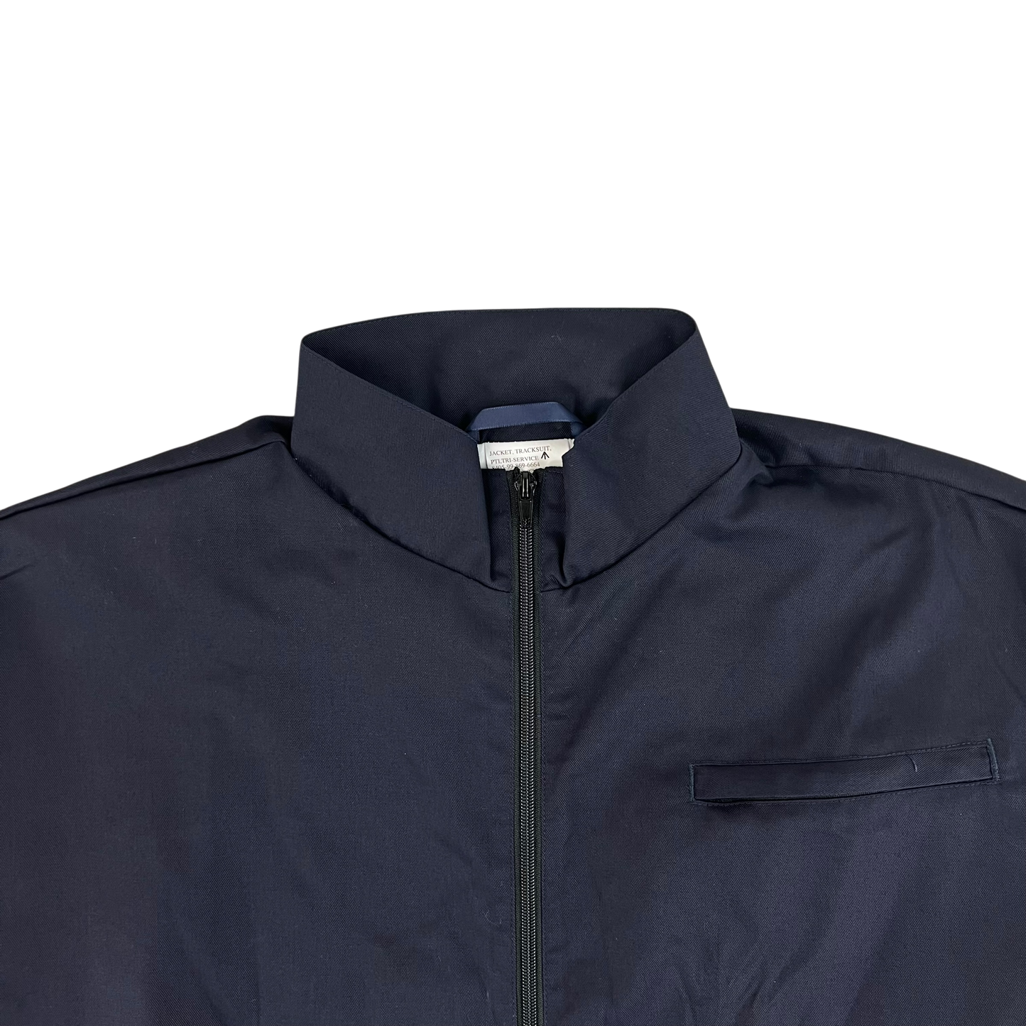 British Army / Tri-Services Navy Blue PTI Tracksuit Top Jacket - X Large 190/116