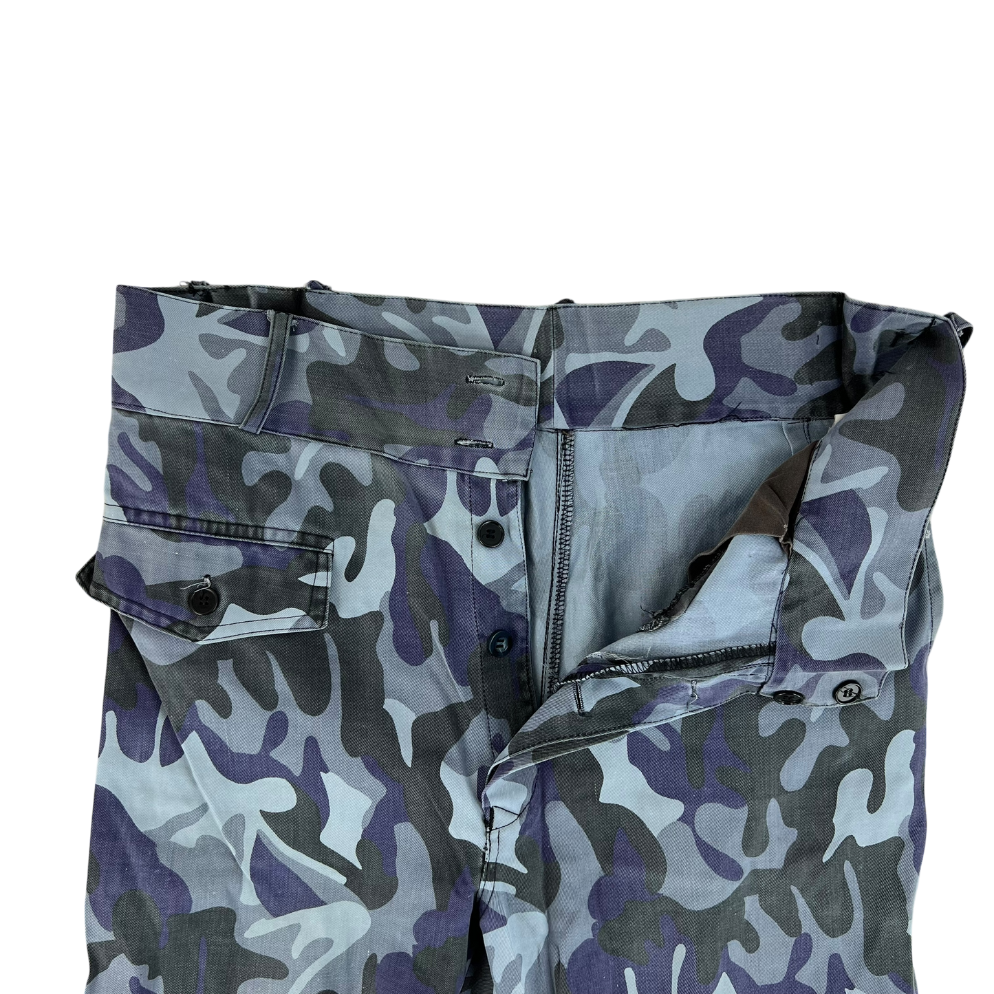 Romanian Army / Police M1990 Blue Leaf Camouflage Trousers - W34 L29