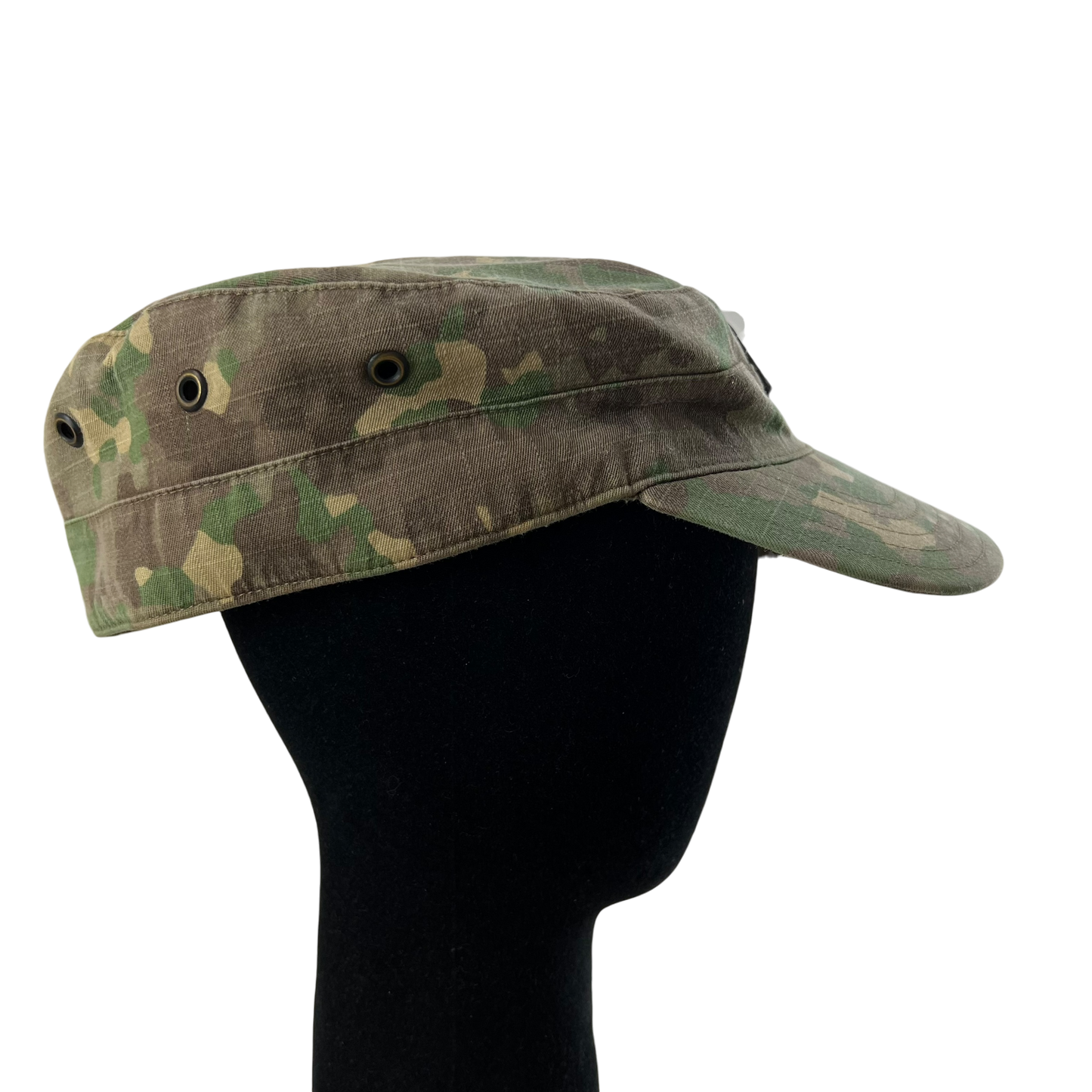 Romanian Army M2017 Woodland Camouflage Cap w/ Badge - Large 59cm