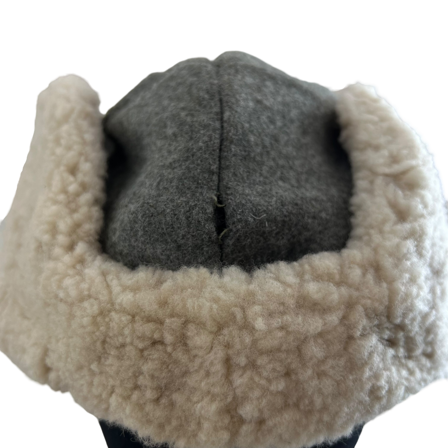Swedish Army WW2 M43 Wool Ushanka Cap - Small 56cm