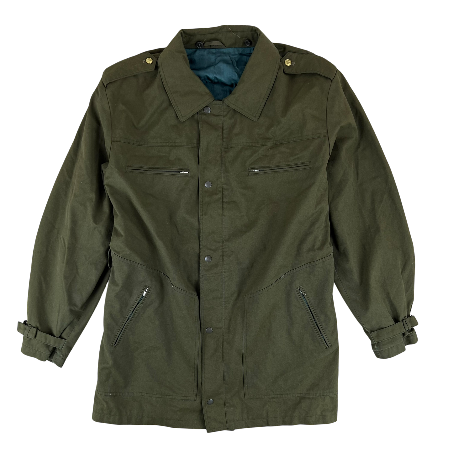 Czechoslovak Army M85 Guard's Coat Olive Green - Large