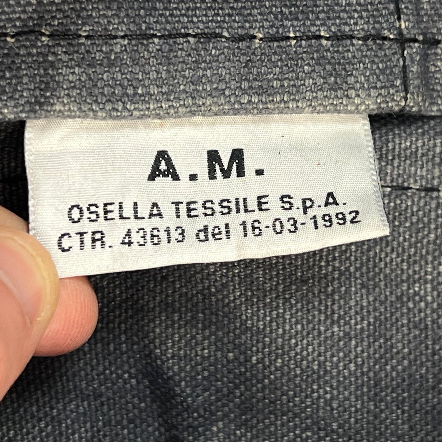 Italian Army 90s Denim "Alpini" Mountain Rucksack