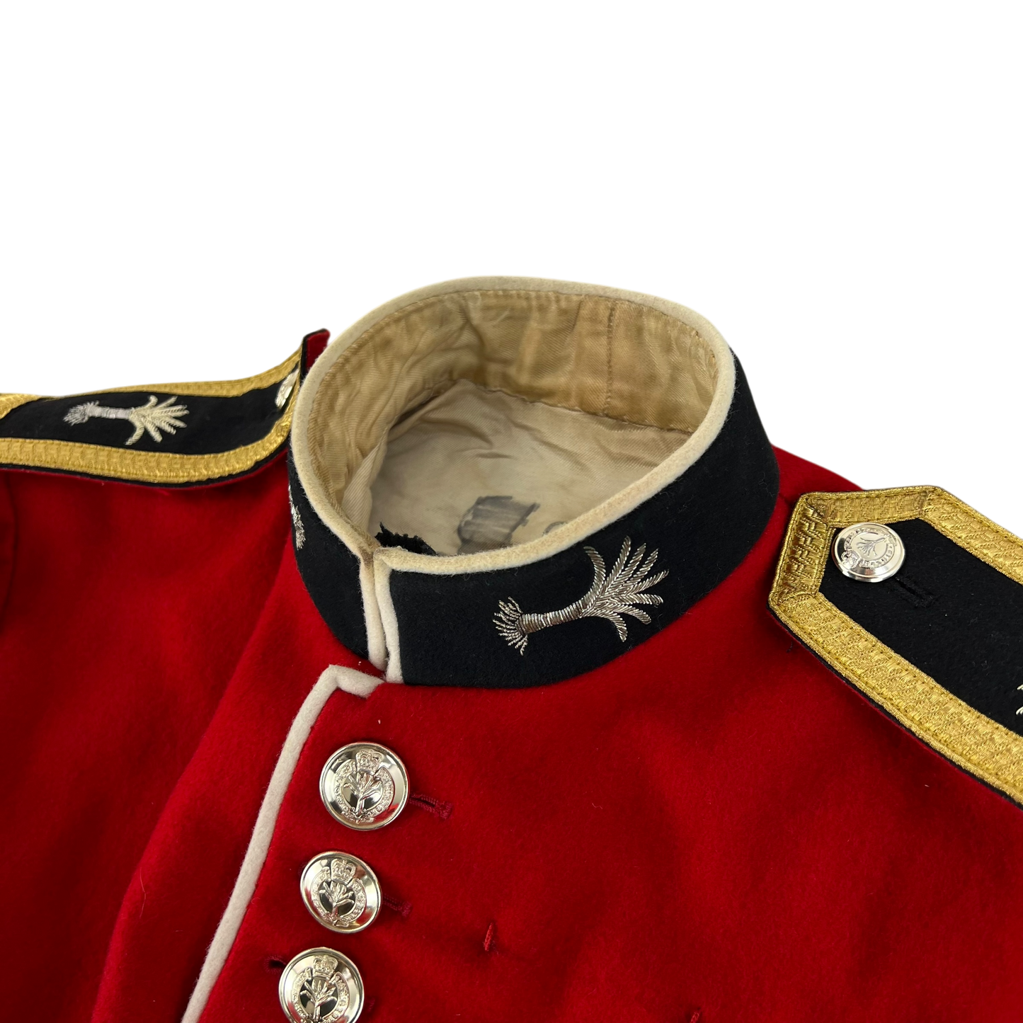 British Army CQMS & Sergeants Bandsman's Tunic Jacket w/ Wings - Welsh Guards - Medium