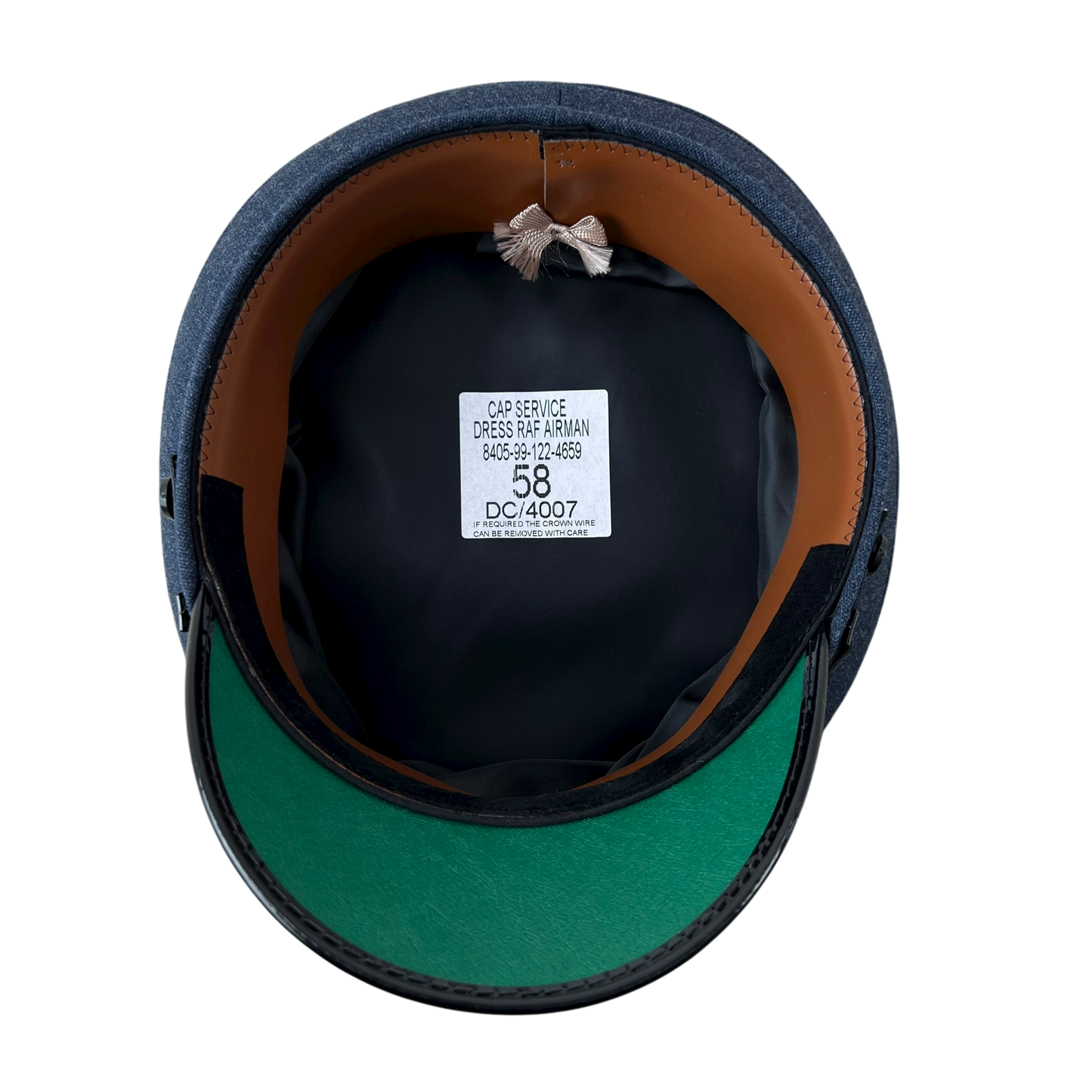 British RAF Peaked Dress Cap - Medium 58cm