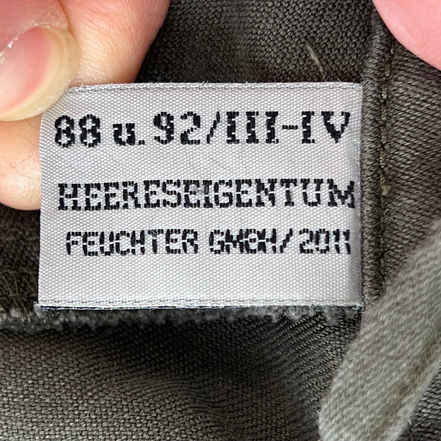 Austrian Army Olive Drab Anzug 03 Alpine Jacket - Medium 88-92 III/IV