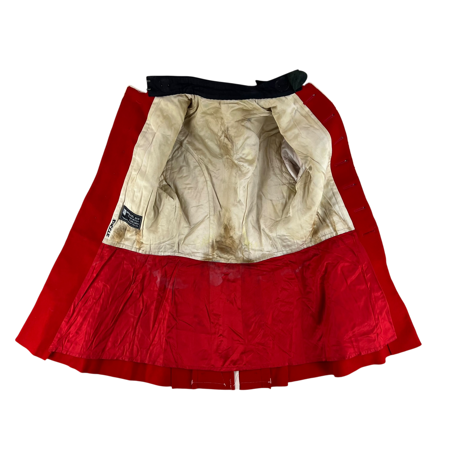 British Army Red Tunic Jacket - Queen's Division Minden Band - Small
