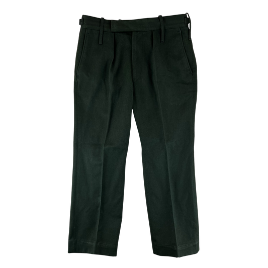British Army Barrack Dress Green Trousers - W33 L27