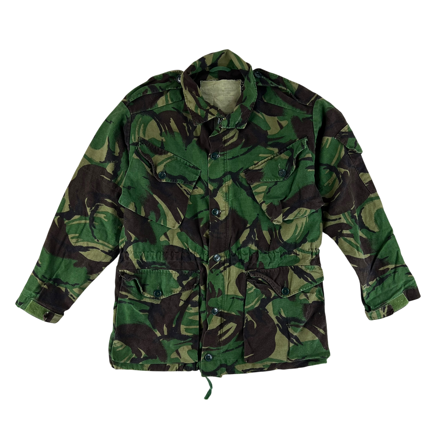 British Army 85 Pattern Woodland DPM Camo Combat Smock - Large 170/104