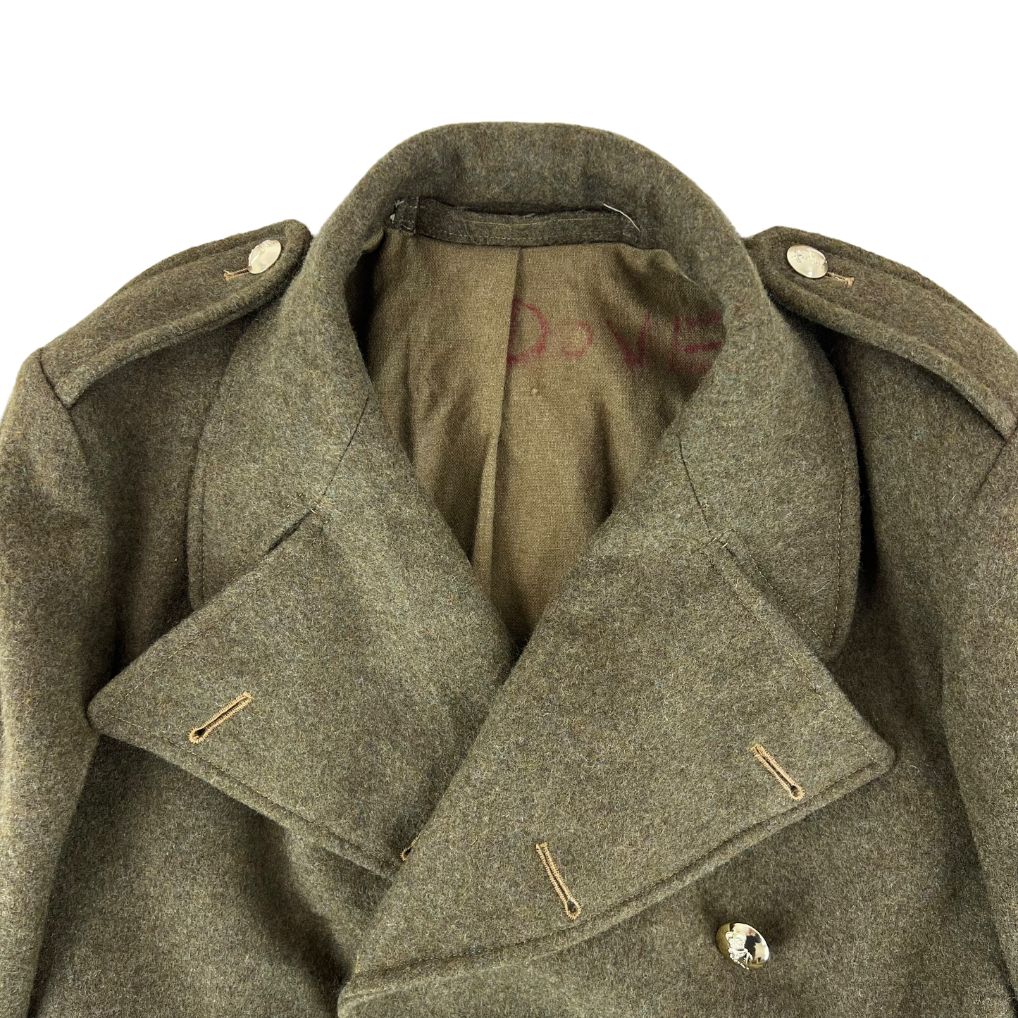 British Army 1951 Pattern Dismounted Greatcoat - Irish Guards - Large SIZE 11