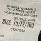 British RAF Women's 72 Pattern Lightweight Blue-Grey Dress Trousers - W28 L29.5