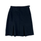 British Royal Navy Women's No. 1B Dress Class I Black Skirt - W29