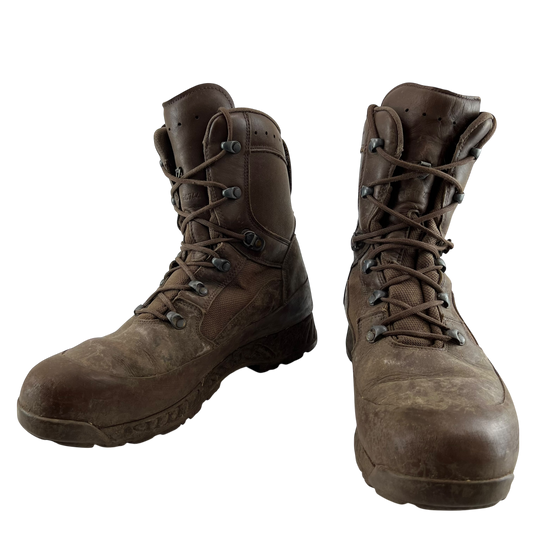 British Army HAIX Brown Combat Boots - Size 13M