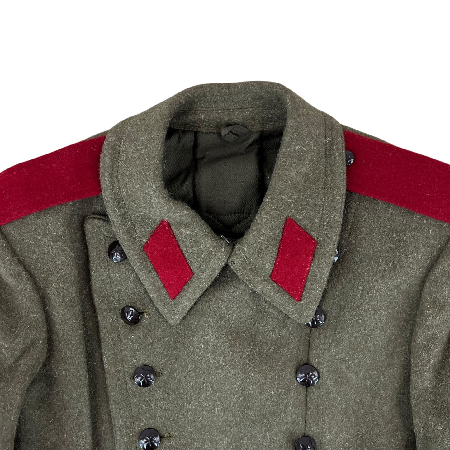Bulgarian People's Army Khaki Wool Greatcoat - Small