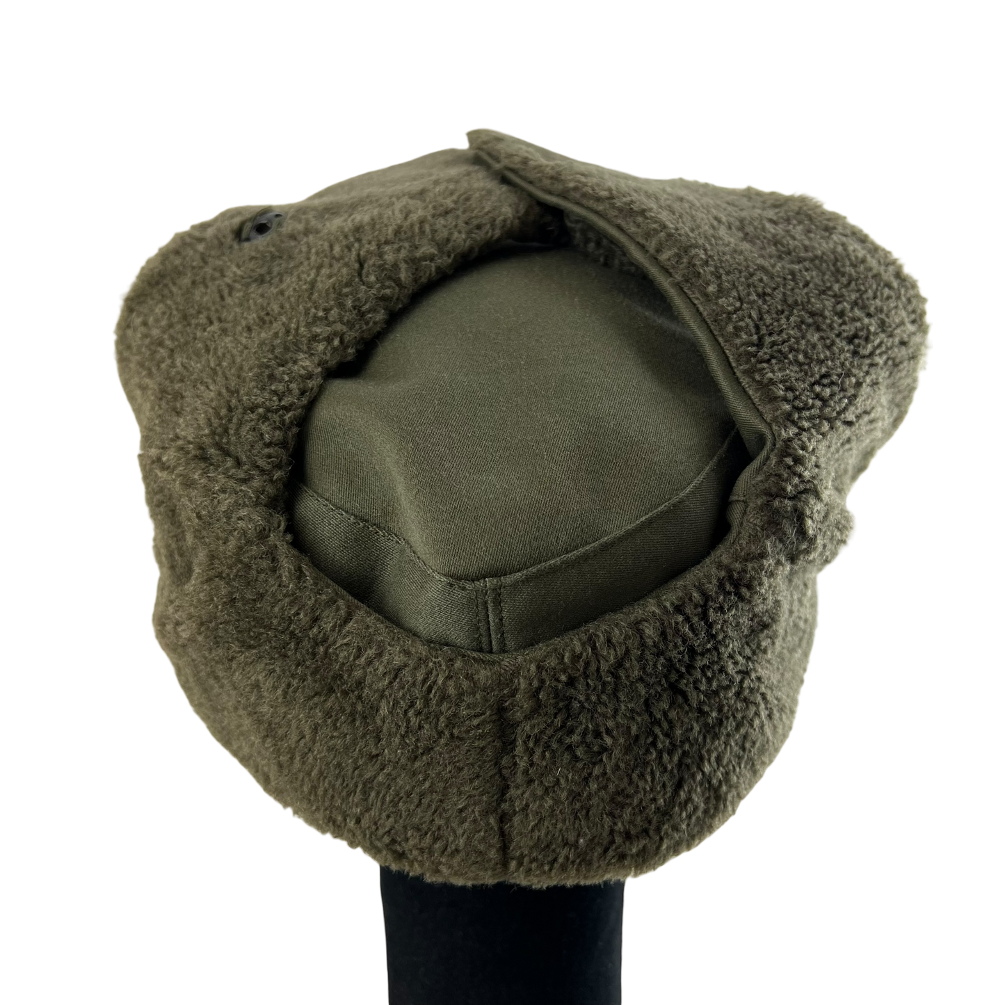 Austrian Army Olive Drab Cold Weather Trapper Cap - Medium / Large