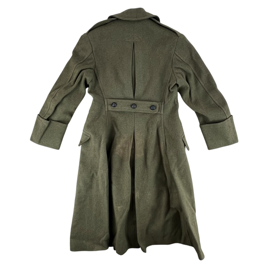 British Army 40s Dismounted 1940 Pattern Greatcoat - KRRC - Medium