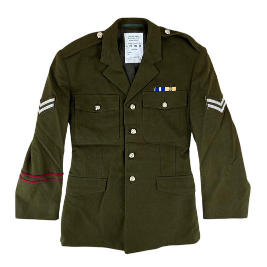 British Army 1980 Pattern No. 2 Olive Green Dress Jacket - Royal Army Medical Corps - Medium 170/104