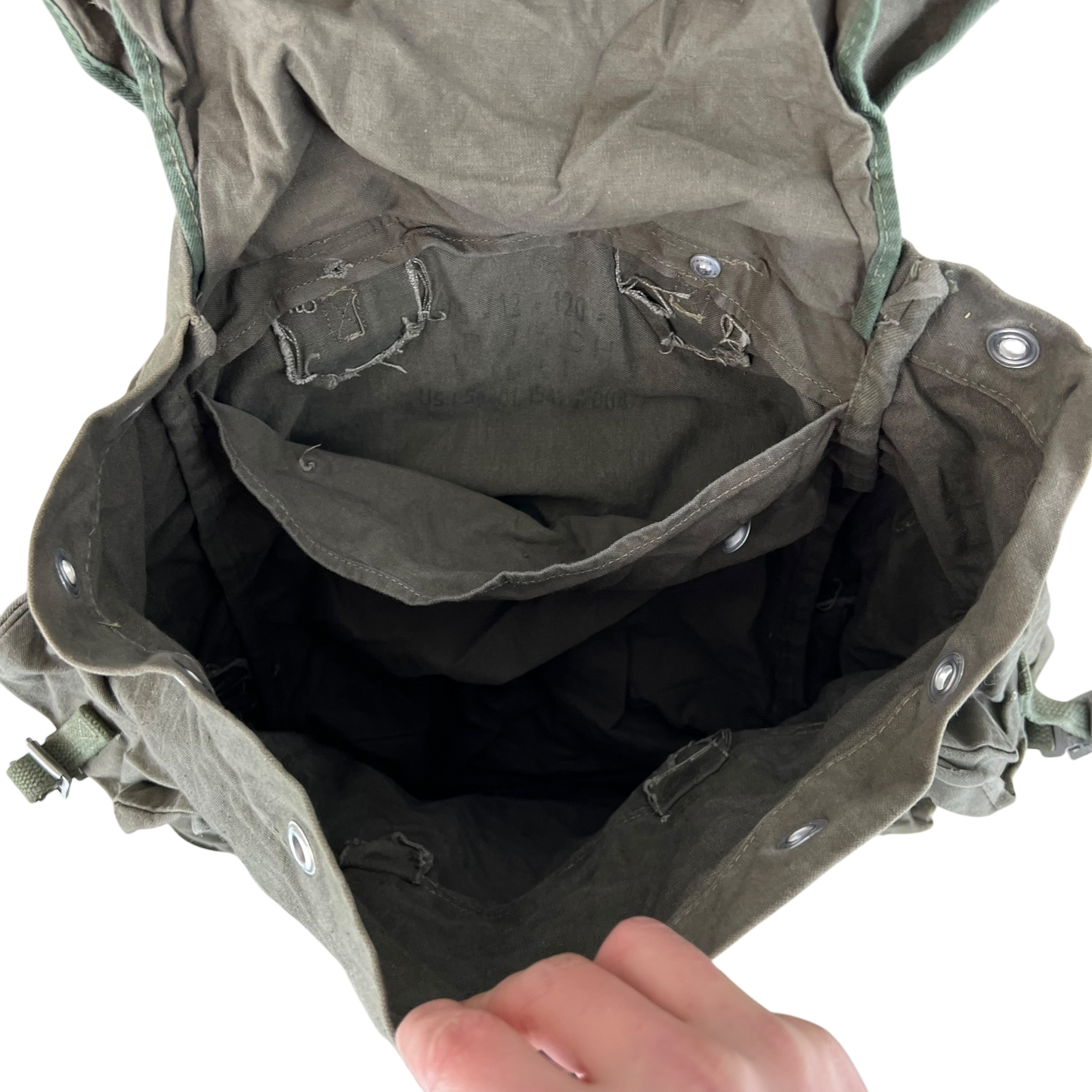 German Army 60s Canvas 30L Rucksack