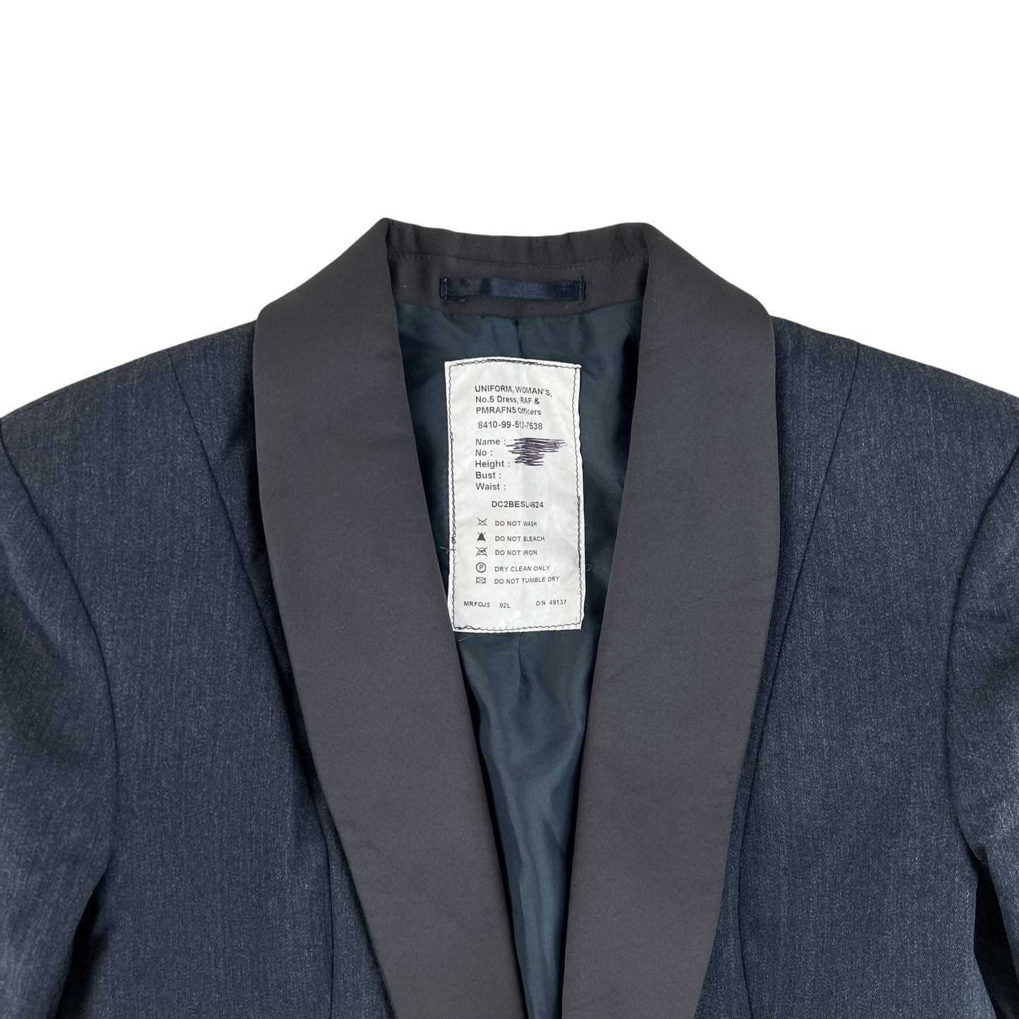 British RAF Women's No. 5 Mess Dress Jacket - WRAF / PMRAFNS - Medium