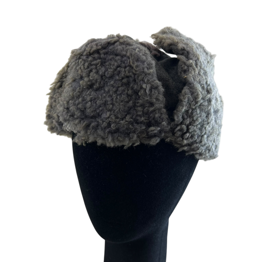 Finnish Army WW2 M39 Wool Ushanka Cap - Small