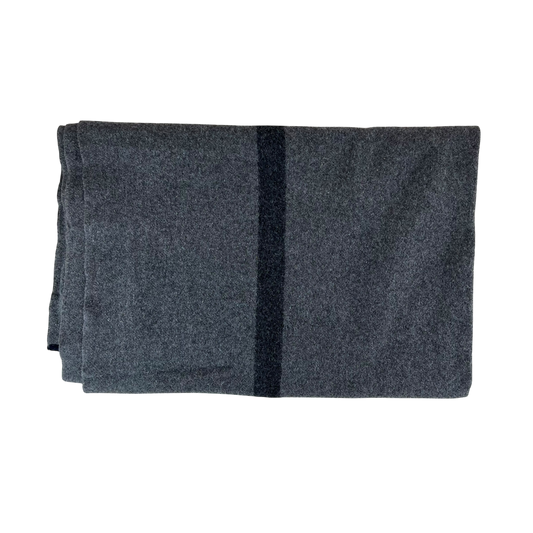 Romanian Army Grey Wool Blanket