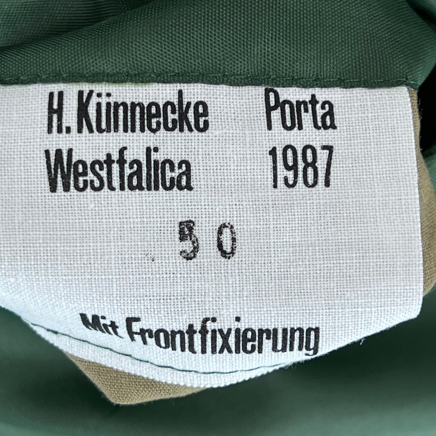 West German Police Green Dress Jacket - Large