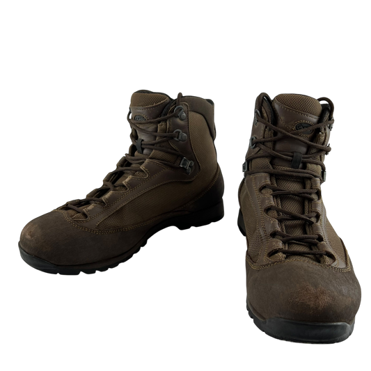 British Army AKU Brown Combat Boots - Size 9L