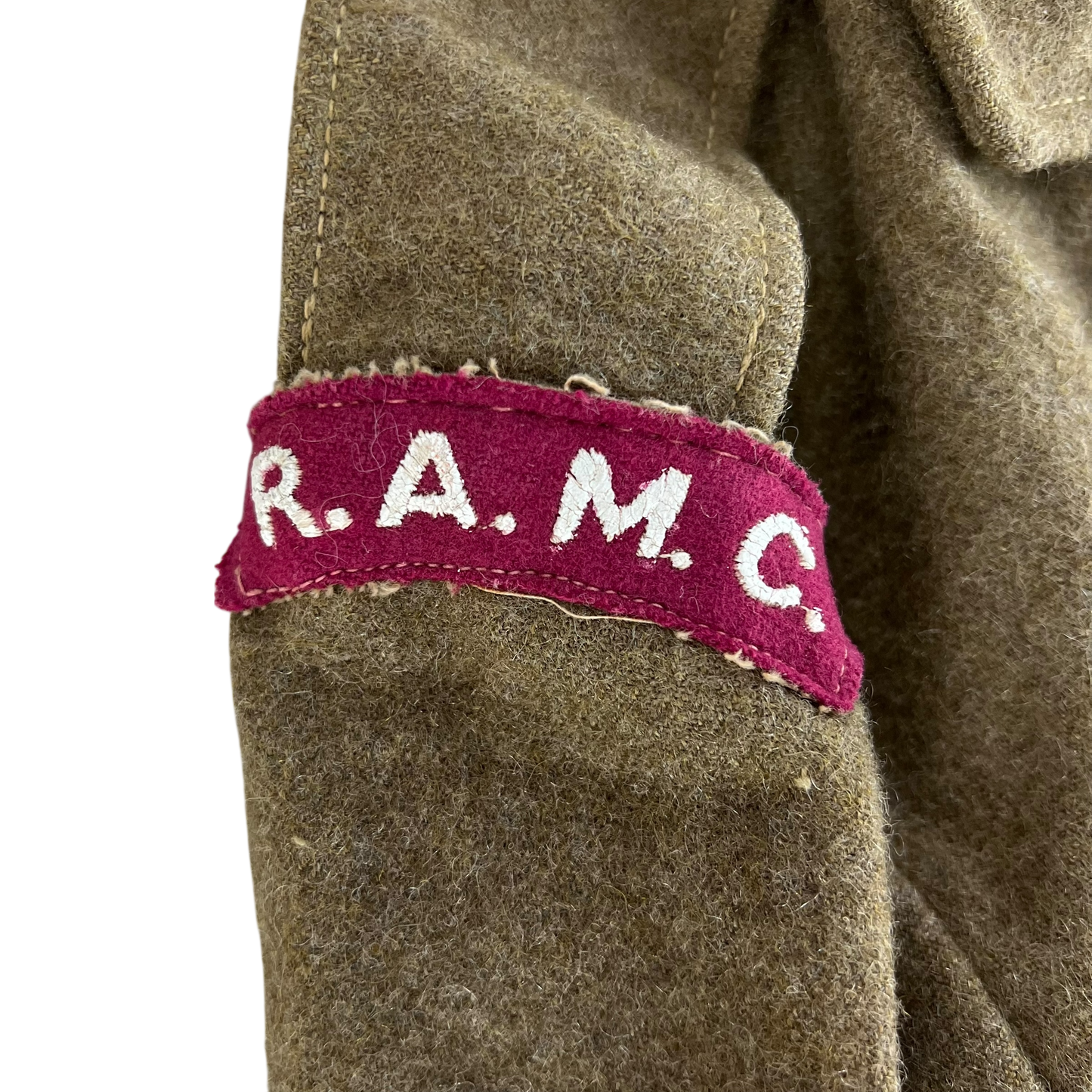 British Army 50s Khaki Ike 1949 Pattern Battle Dress Jacket - RAMC - Small SIZE 7