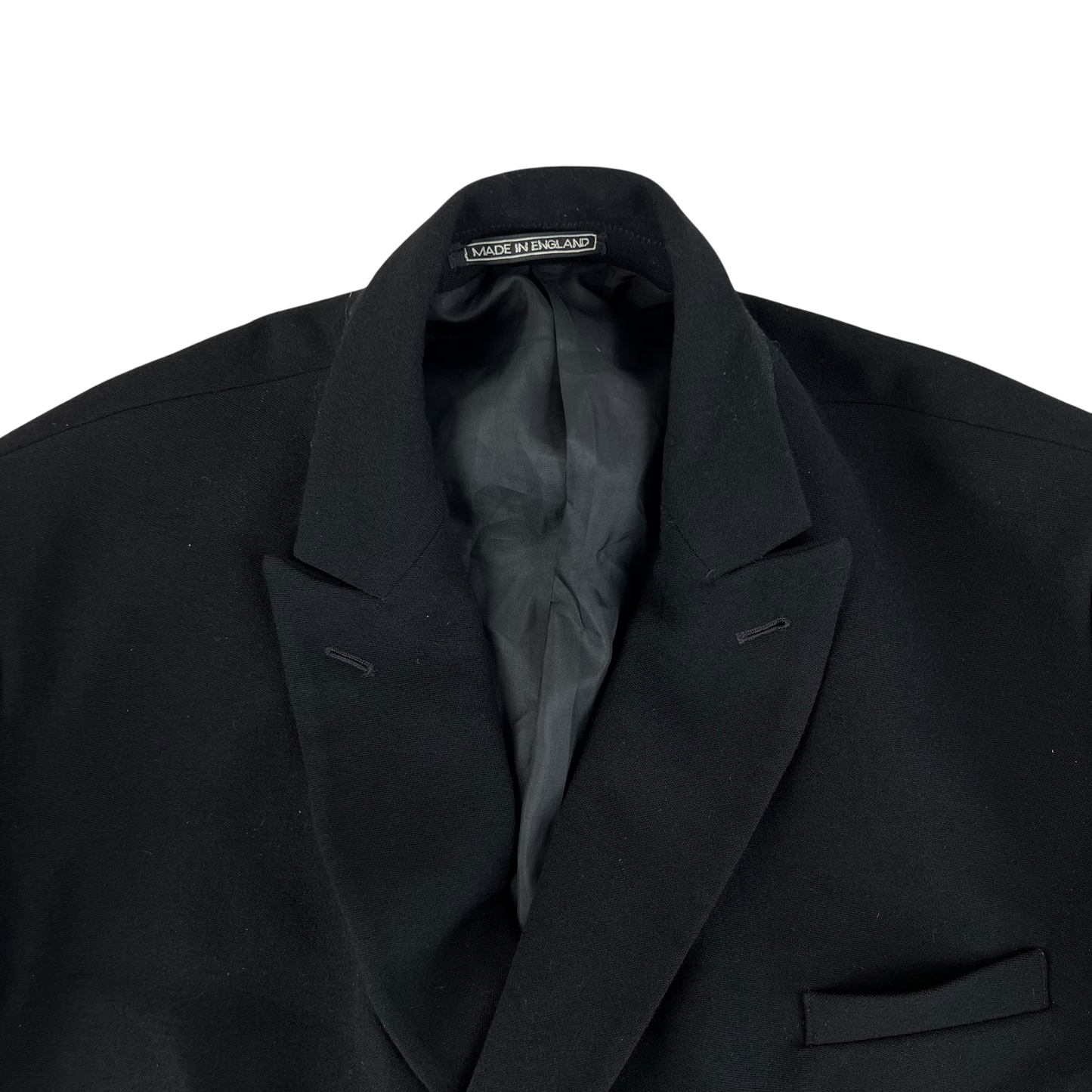 British Merchant Navy Black Dress Blazer Jacket - XXX Large