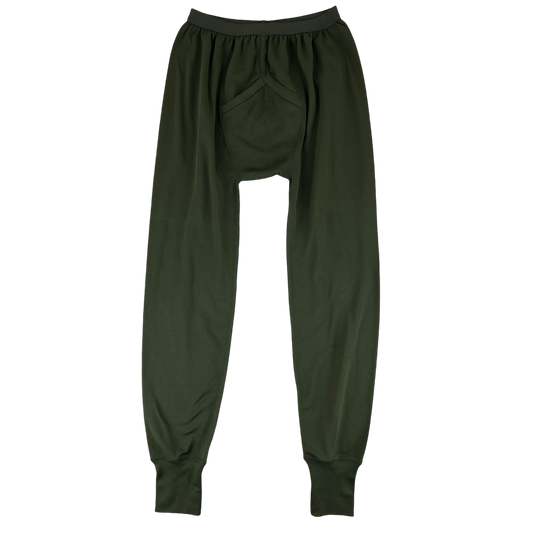 British Army Long Johns Drawers Thermal Olive Green - Medium