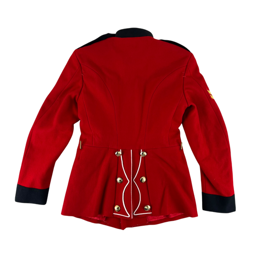 British Army Red Tunic Jacket - Queen's Division Minden Band - Small