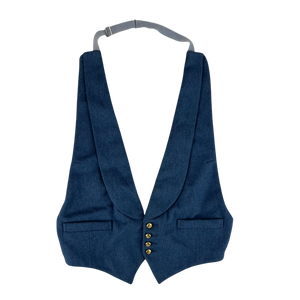 British RAF 80s No. 5 Mess Waistcoat - Small