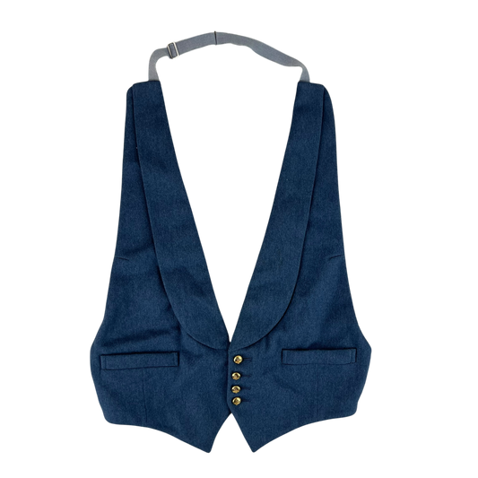 British RAF 80s No. 5 Mess Waistcoat - Small