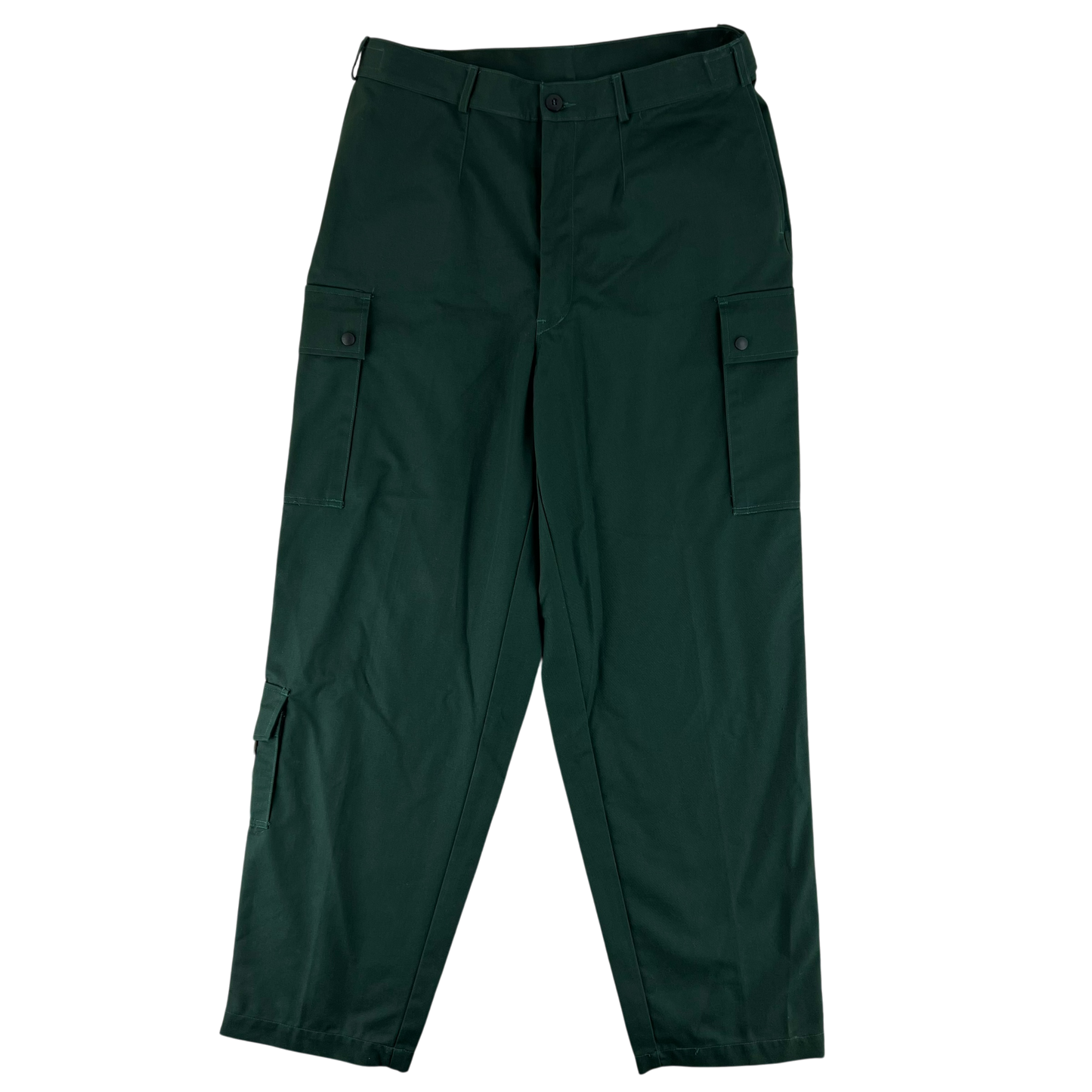 Dutch Army Green Working Dress Trousers - W36 L32.5
