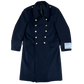 Finnish Navy Wool Blend Greatcoat - Medium