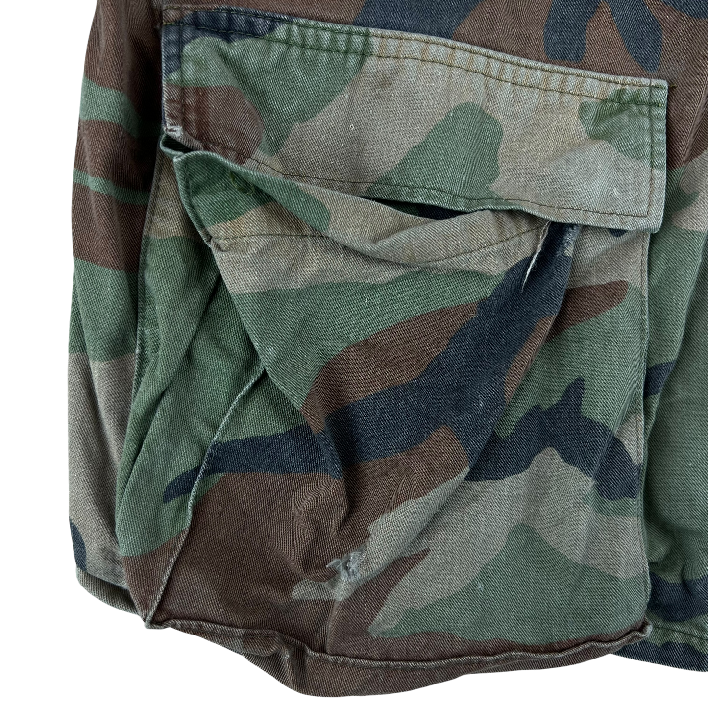 US Army M81 Woodland Camouflage BDU Combat Jacket - Medium