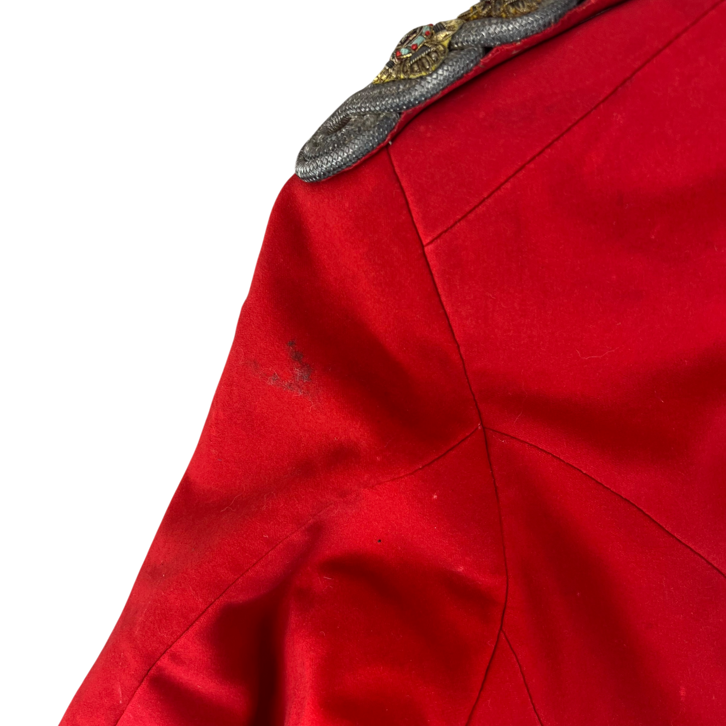 British Army Victorian Officer's Scarlet Tunic - Cheshire Rifle Volunteers - Small