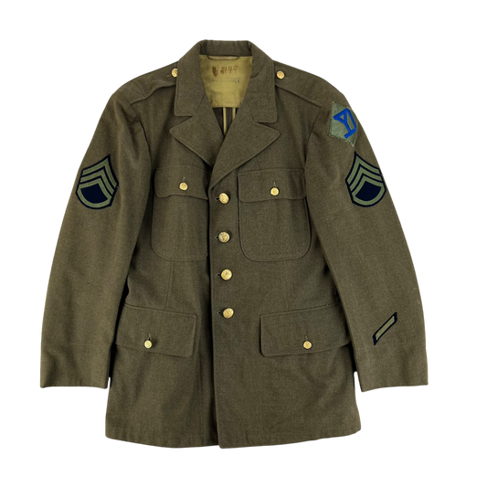 US Army WW2 Officer's Service Dress Jacket 1942 - Medium 40S