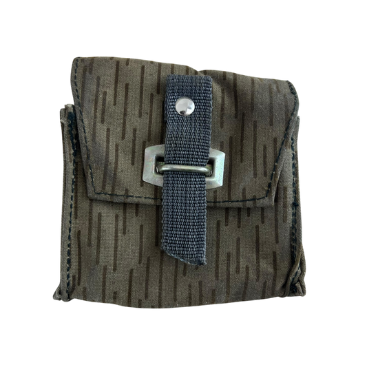 East German Army NVA DDR Strichmuster "Rain Drop" Camo Pouch