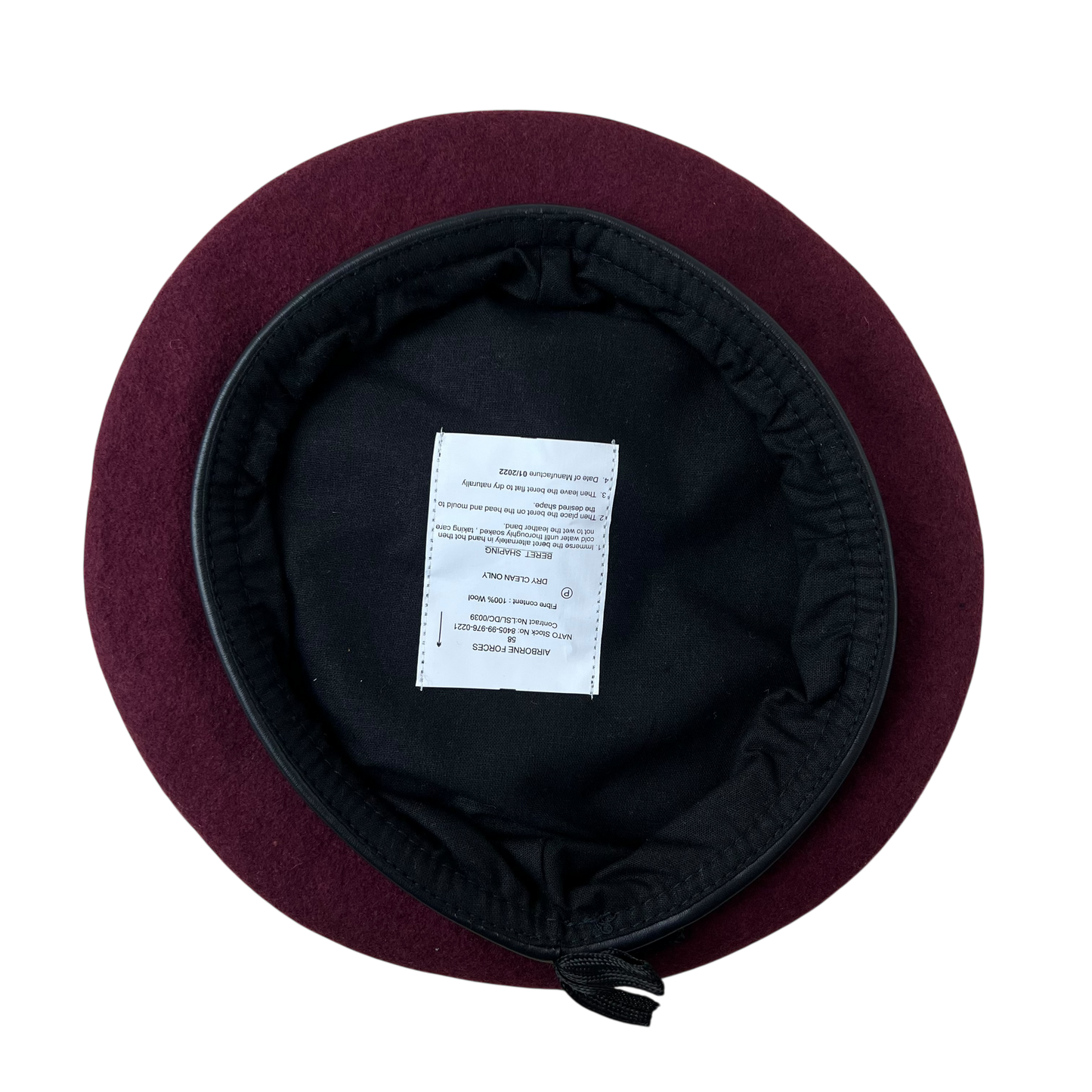 British Army Airborne Beret - Medium 58cm