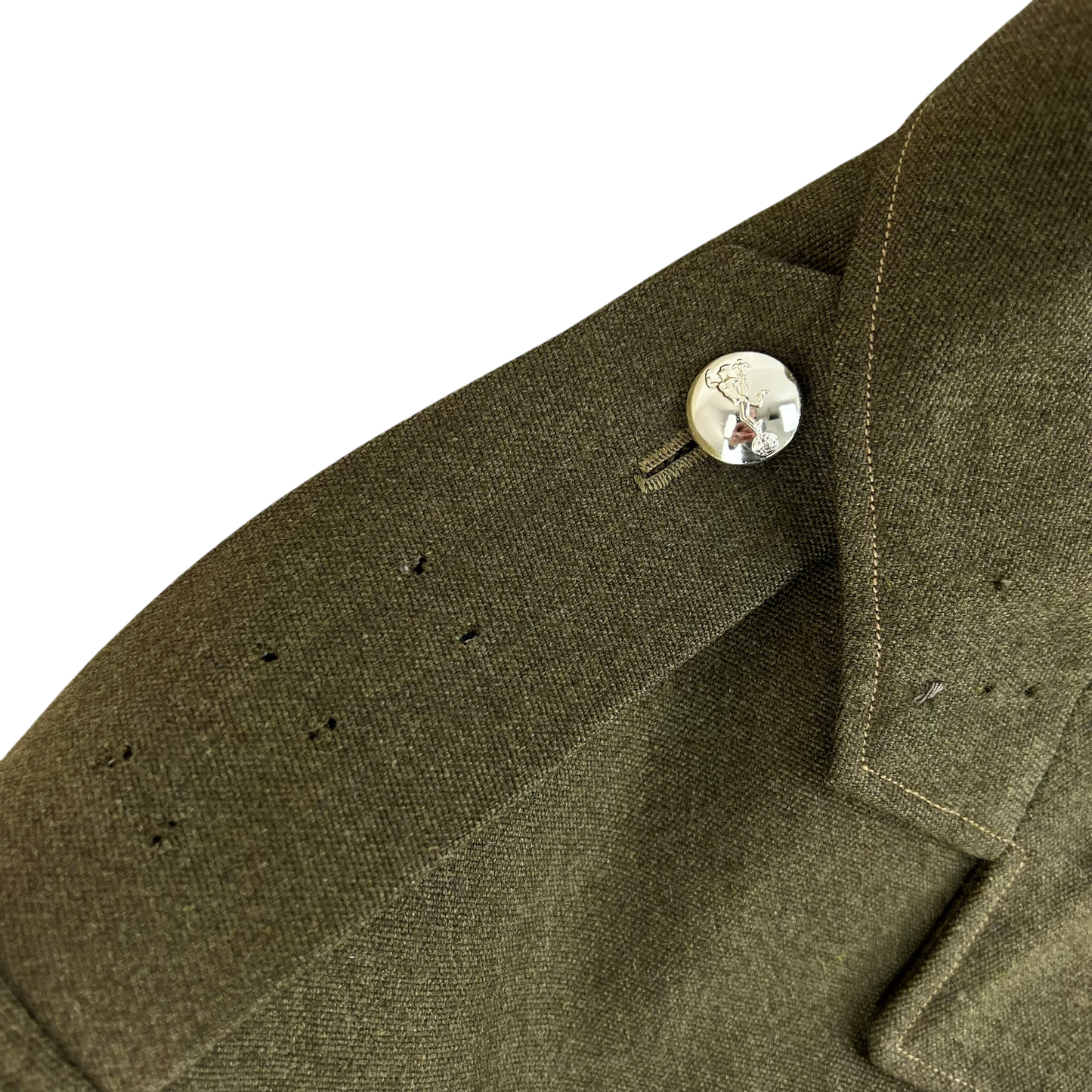 British Army 1980 Pattern No. 2 Olive Green Dress Jacket - Royal Signals - Medium