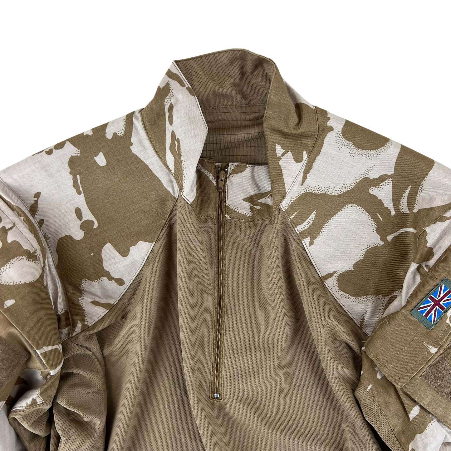 British Army Desert DPM Camouflage DDPM UBACS Padded Combat Shirt - Medium